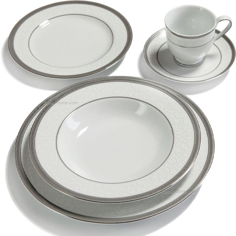 Tableware set versailles platinum