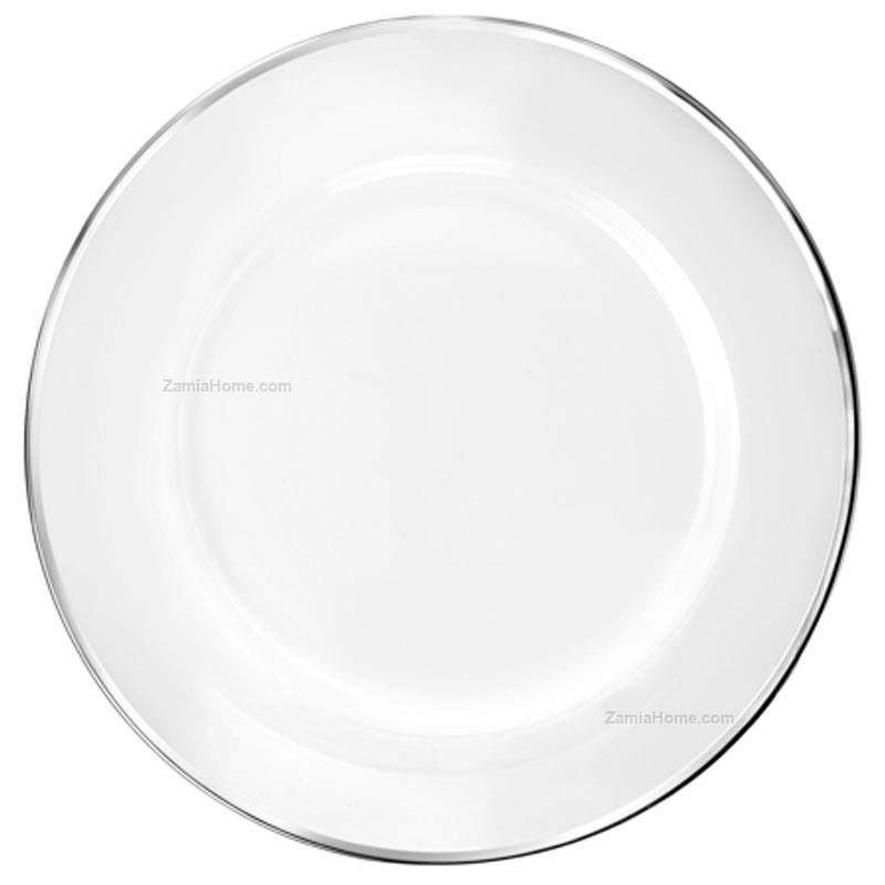 Sottopiatto clear 2.0 argento