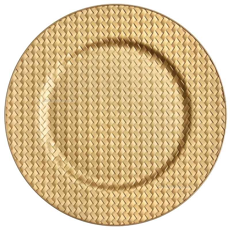 Sottopiatto jole oro