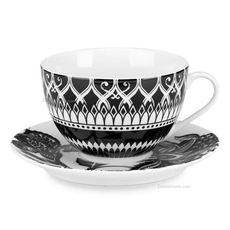 Breakfast cups armonia black