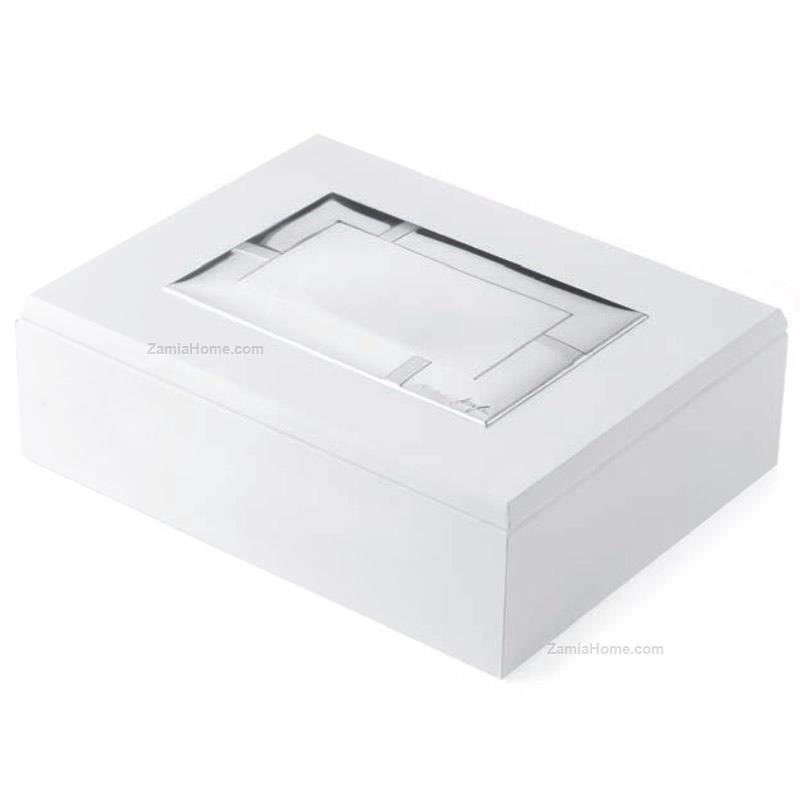 Cofanetto legno bianco