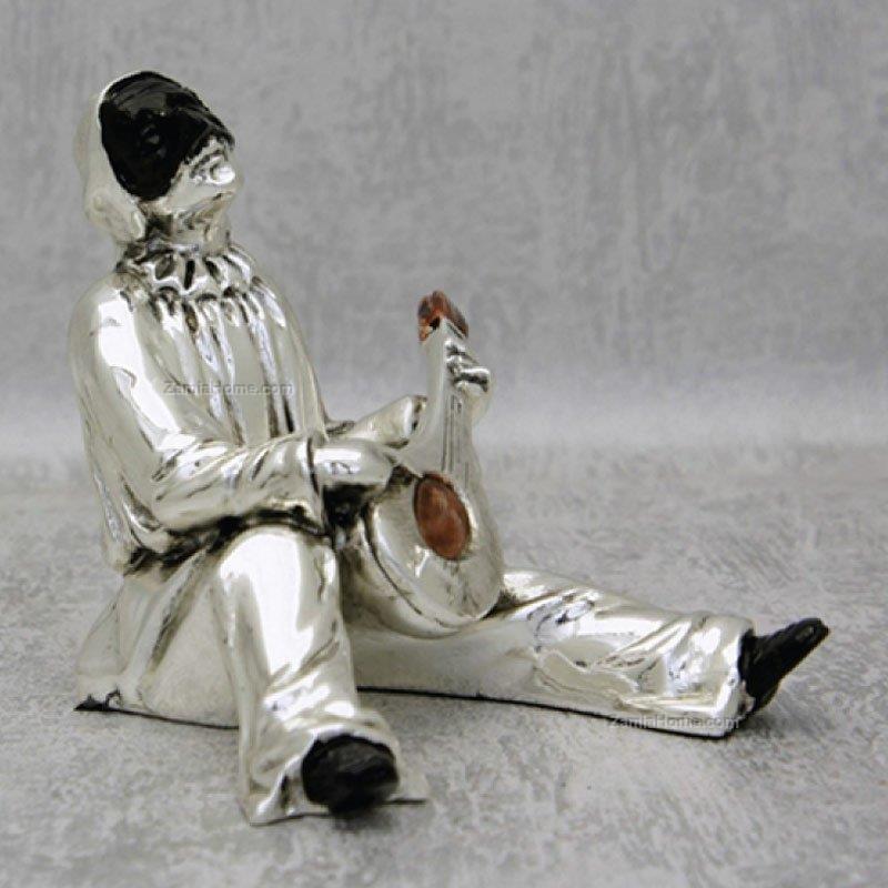 Pulcinella con mandolino