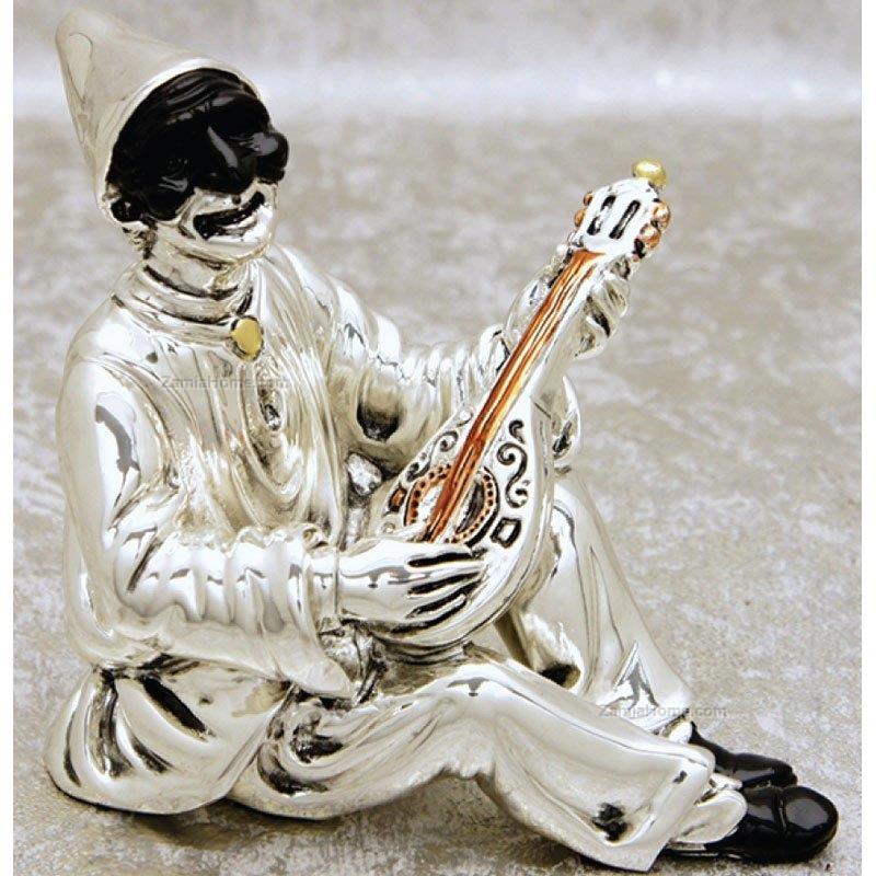 Pulcinella con mandolino