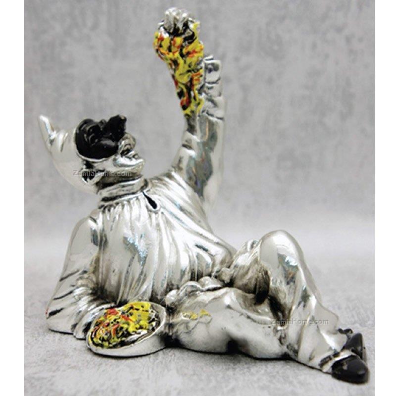 Pulcinella con spaghetti
