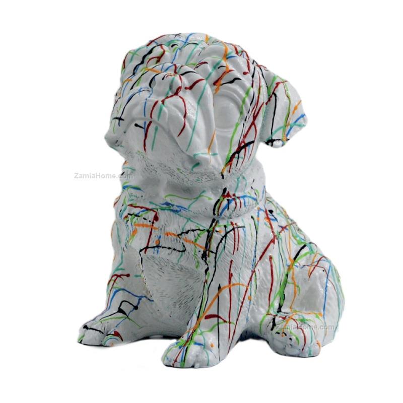 Pug sculpture