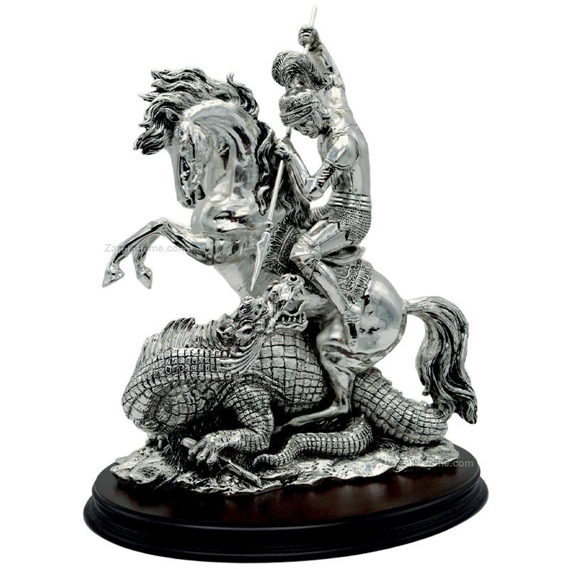 Saint george sculpture