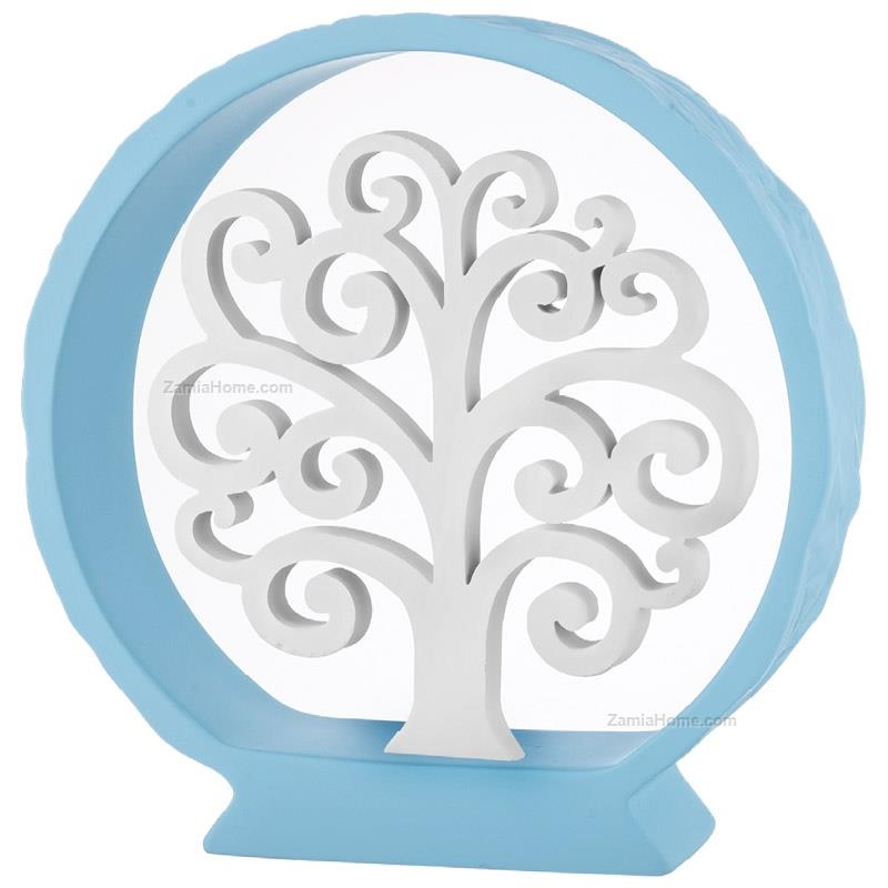 Tree of life with light blue base