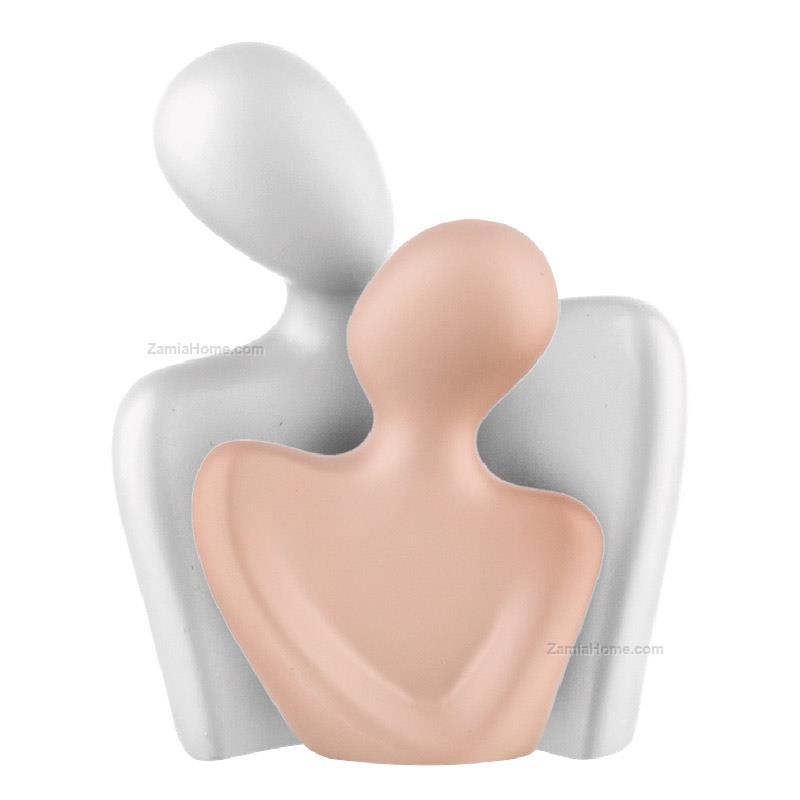 Busto coppia stilizzata