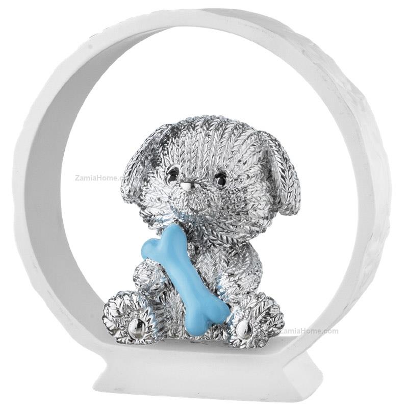 Doggie on white base