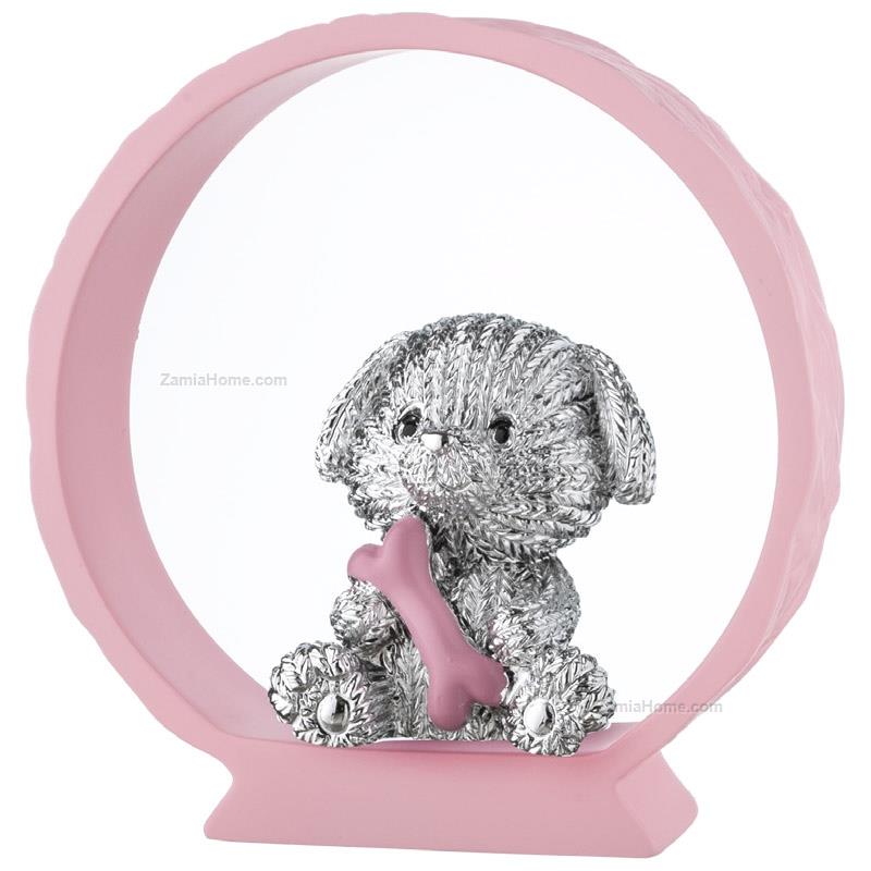 Doggie on pink base
