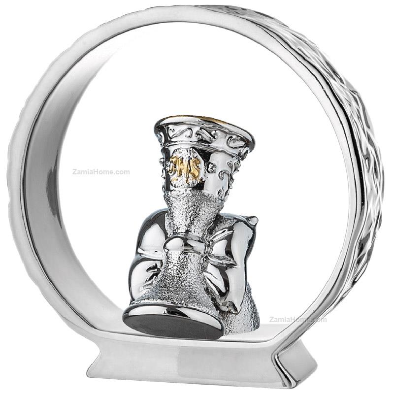Communion chalice silver base