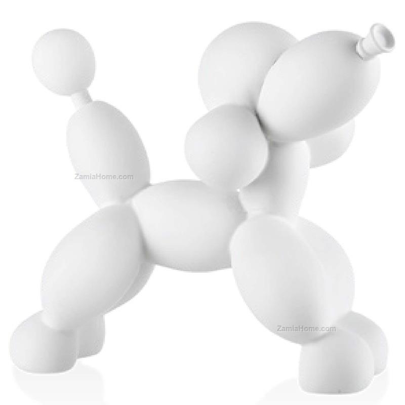 Cane barboncino bianco