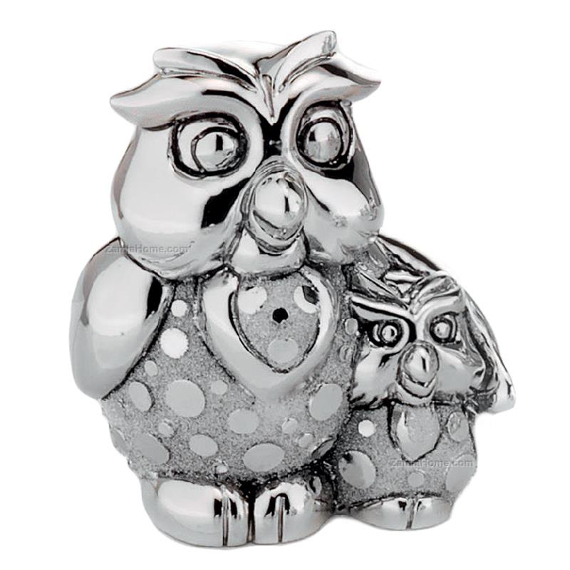 Owl with cub
