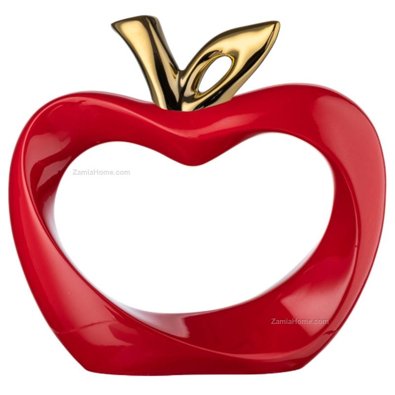 Red stylized apple