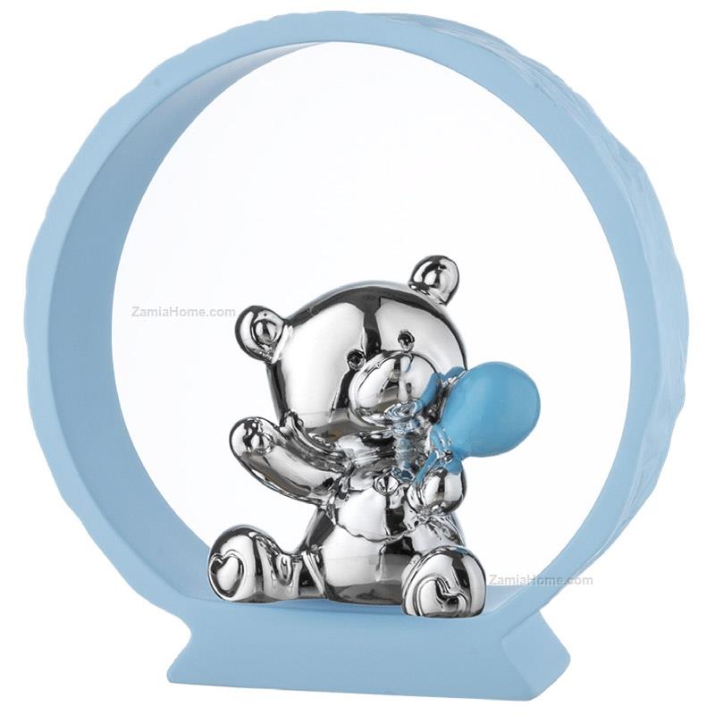 Teddy bear light blue base