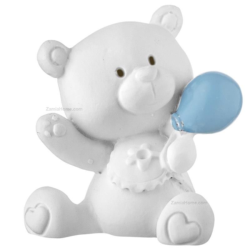 Orsetto bianco con palloncino