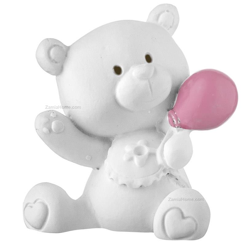Orsetto bianco con palloncino