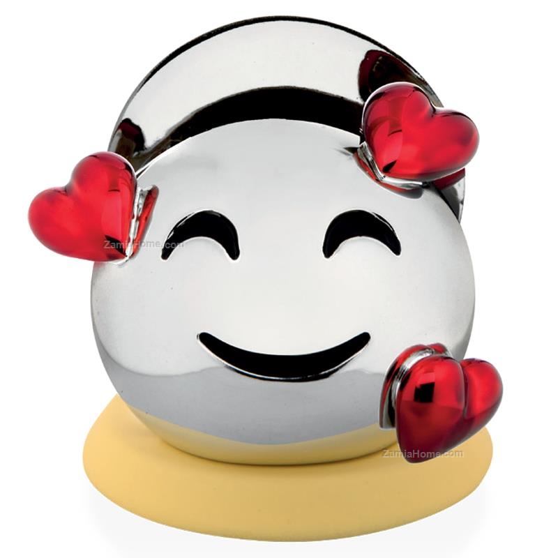 Porta cellulare smile con cuori