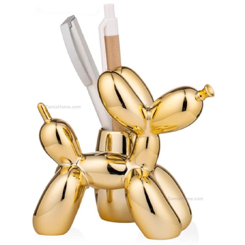 Porta penne cane palloncino
