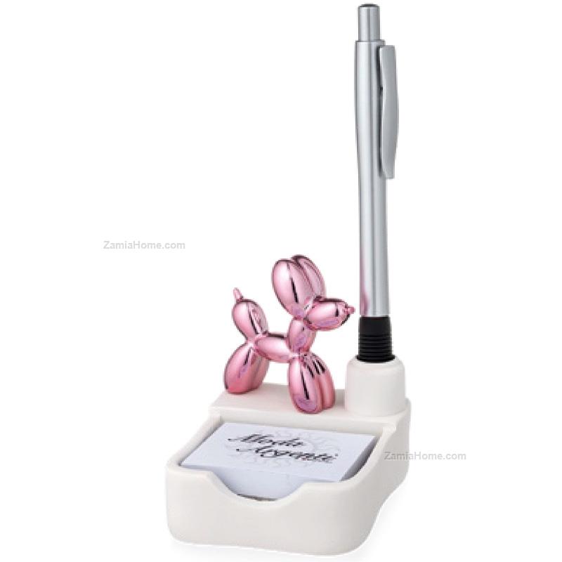 Porta post-it cane palloncino