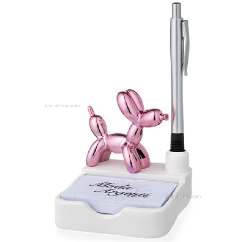 Porta post-it cane palloncino
