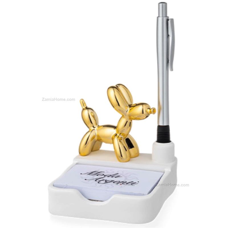 Porta post-it cane palloncino