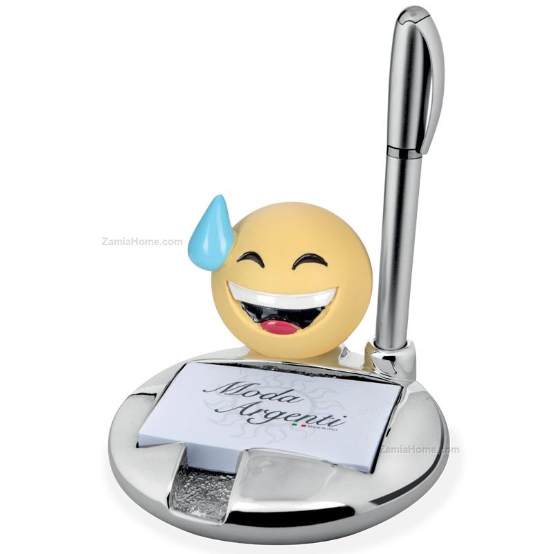 Porta post it  smile sudore freddo