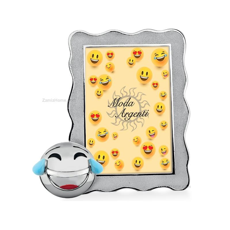 Portafoto emoji smile con lacrime