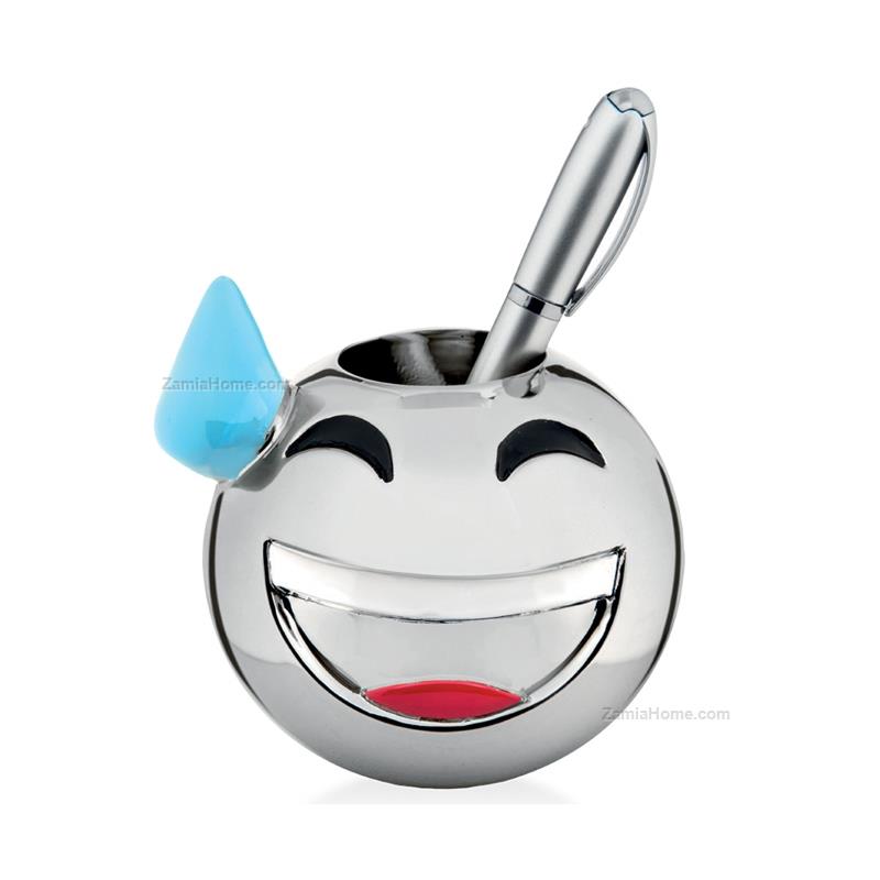 Pen holder face with sweat