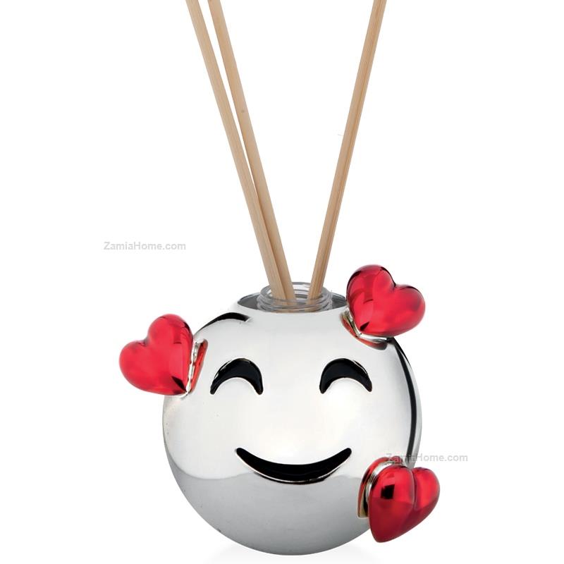 Profumatore emoji smile con cuori