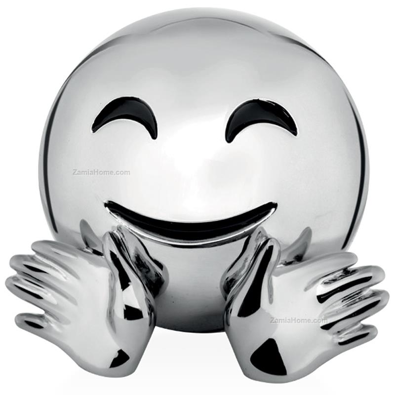 Salvadanaio emoji abbraccio