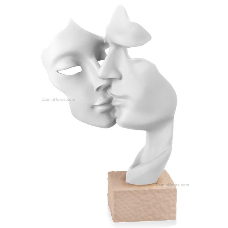 Masks sculpture powder base