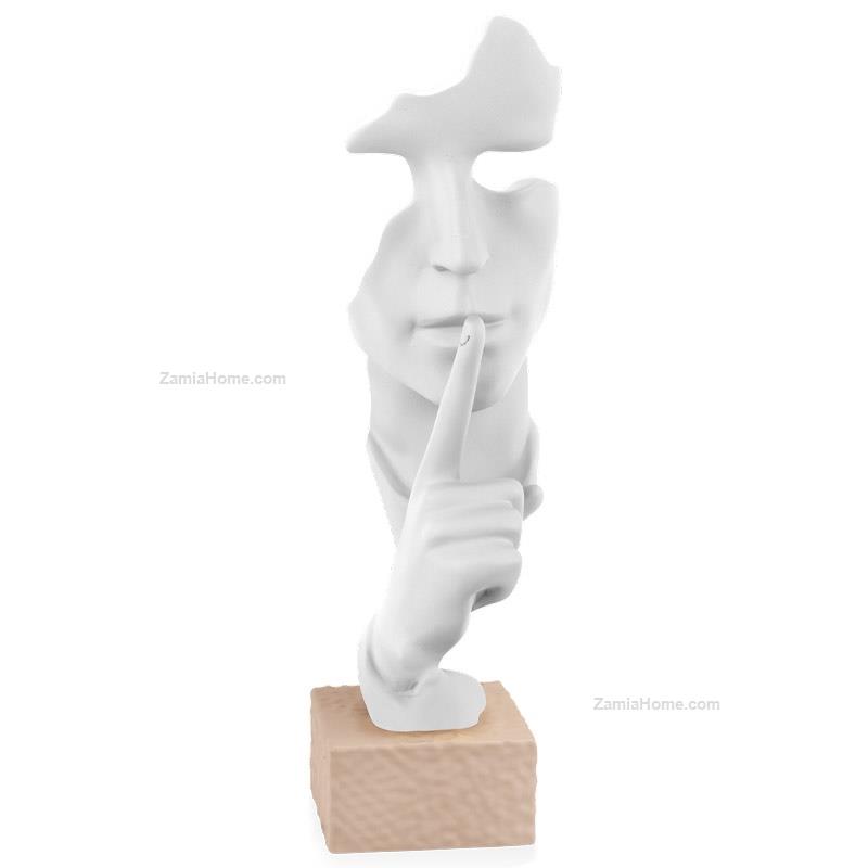 Silence sculpture powder base