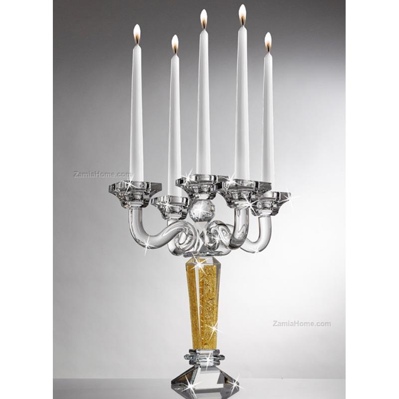 Five flames candleholder