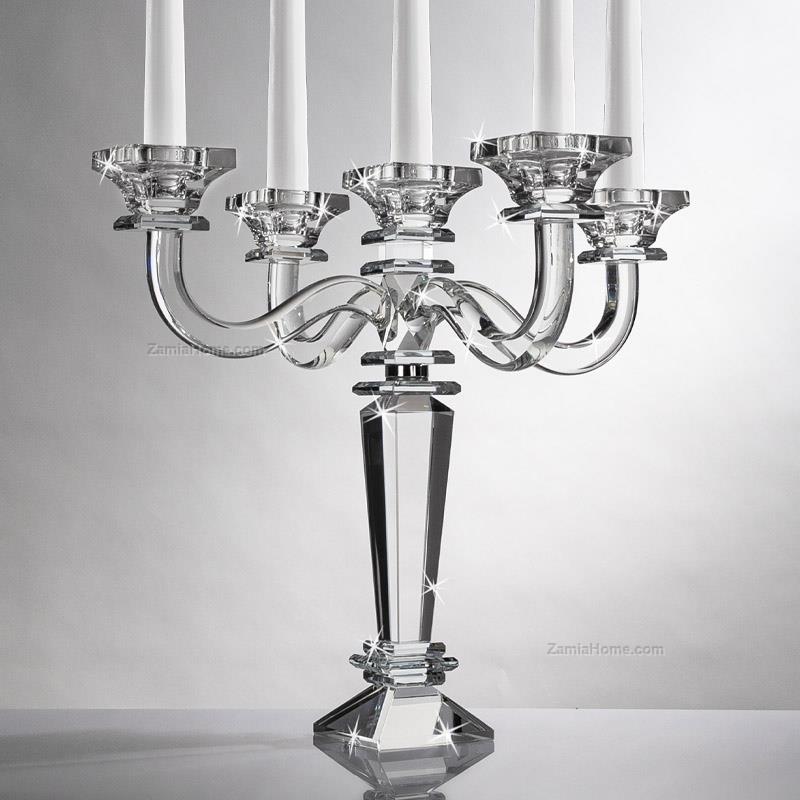 Five flames candleholder
