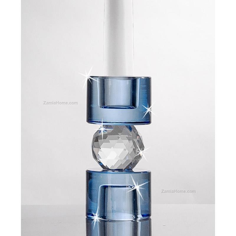 Crystal candleholder