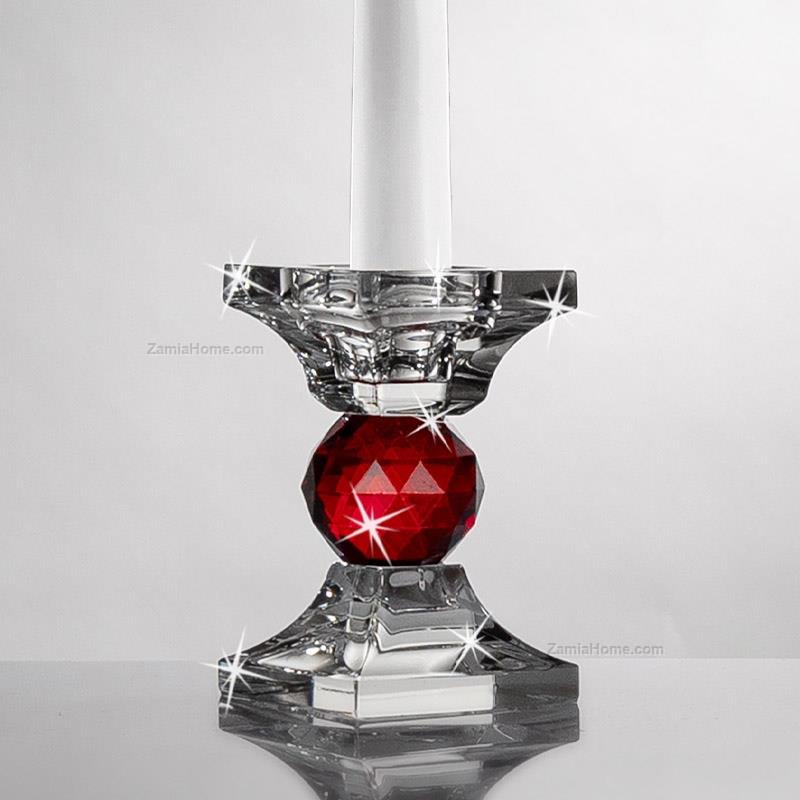 Crystal candleholder