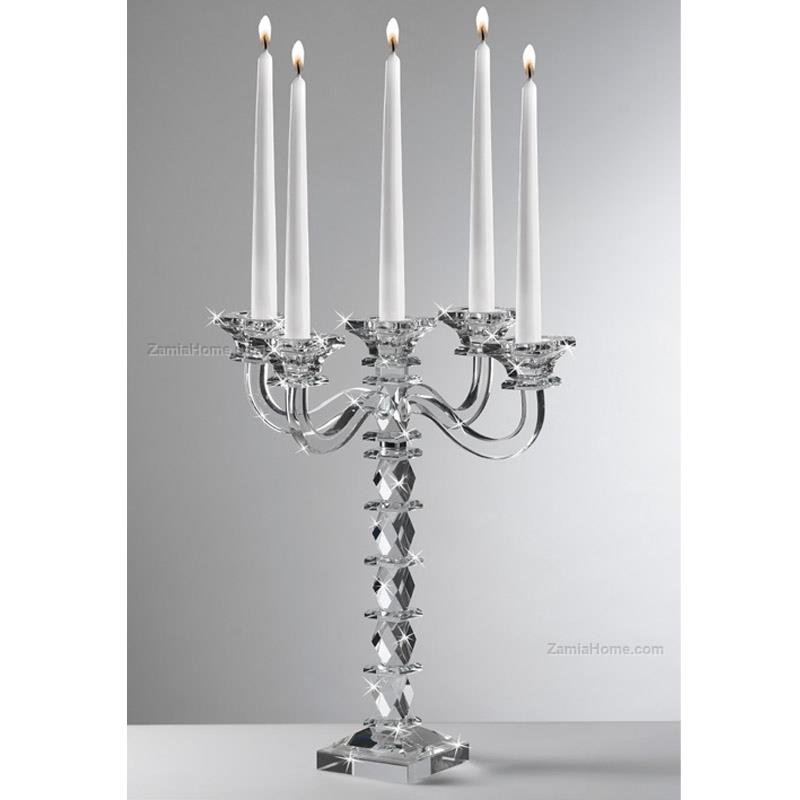 Crystal candleholder