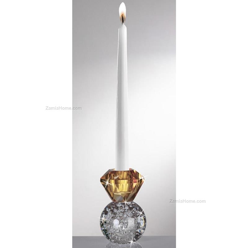 Crystal candleholder