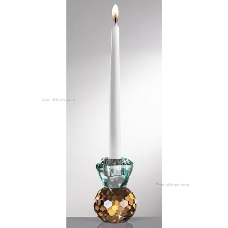 Crystal candleholder