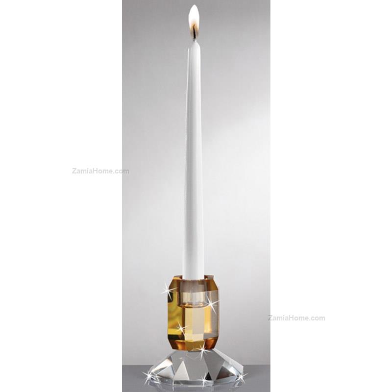 Crystal candleholder