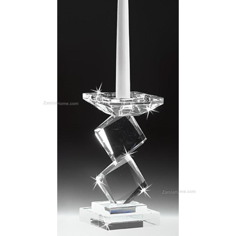 Crystal candleholder