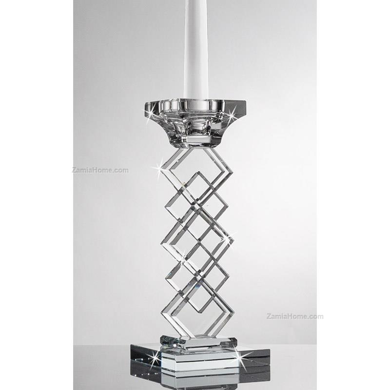 Crystal candleholder