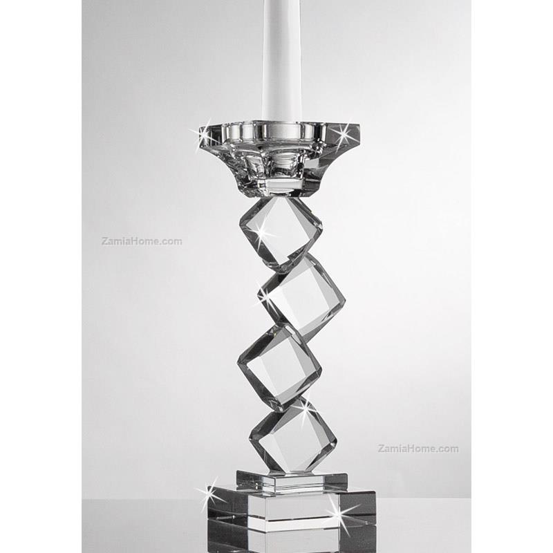 Crystal candleholder