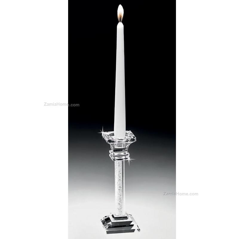Single flame candleholder