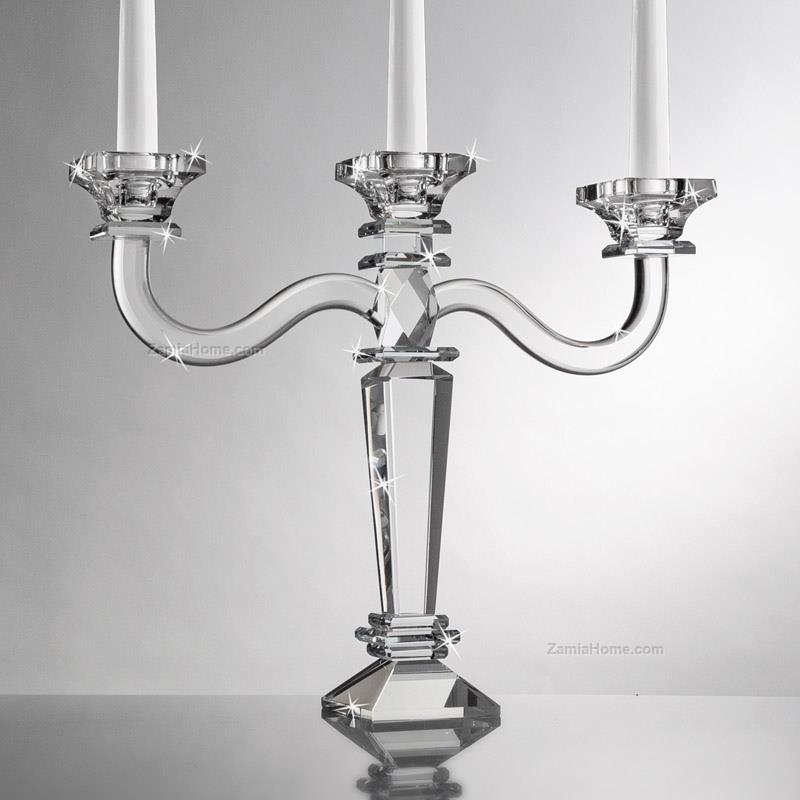 Three flames candleholder