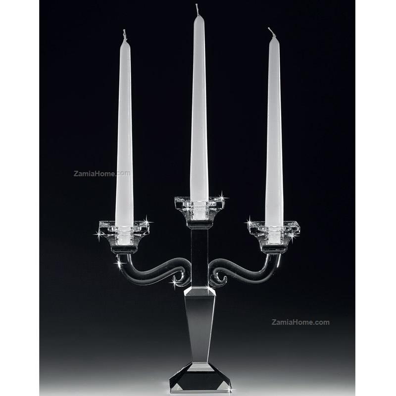 Three flames candleholder