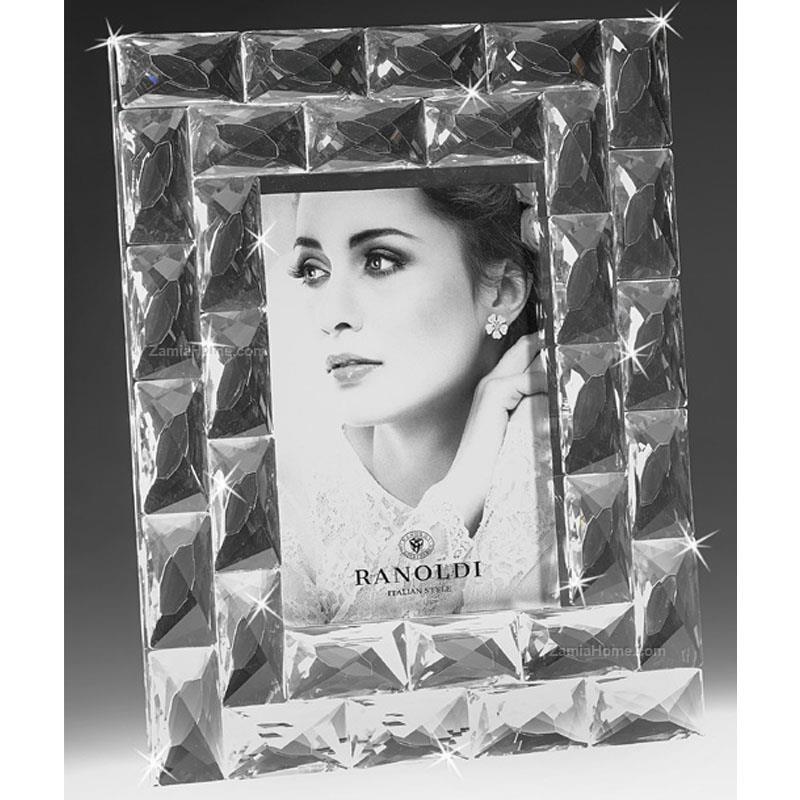 Photoframe mondrian ranoldi cm 20x20 crystal collection ramd105