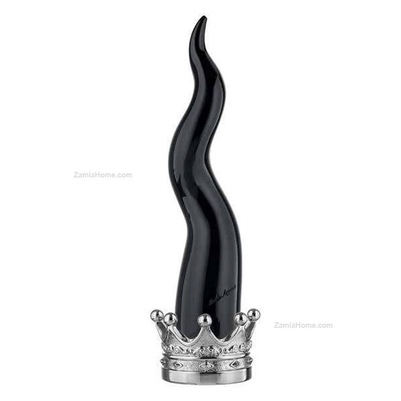 Lucky horn with silver base