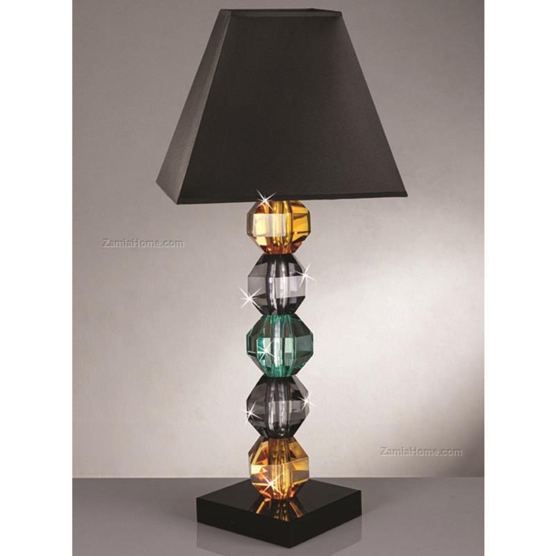Crystal lamp multicolor